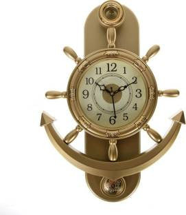 Blacksmith Red & Black Laminated clock